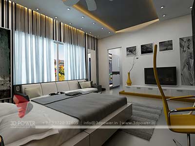 bedroom 3d interior design